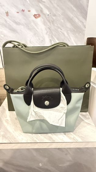 ขาย LONGCHAMP Le Pliage Energy Top Handle Bag - สี Vervain (เขียวมิ้นท์)
