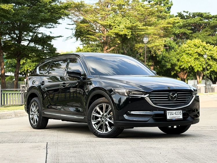 Mazda CX-8 2021 2.5 SP Utility-car เบนซิน ไม่ติดแก๊ส เกียร์อัตโนมัติ ดำ รูปที่ 3