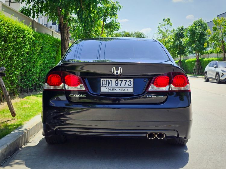 Honda Civic 2011 1.8 E i-VTEC Sedan เบนซิน ไม่ติดแก๊ส เกียร์อัตโนมัติ ดำ รูปที่ 4