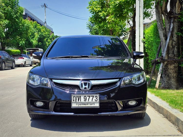 Honda Civic 2011 1.8 E i-VTEC Sedan เบนซิน ไม่ติดแก๊ส เกียร์อัตโนมัติ ดำ รูปที่ 3