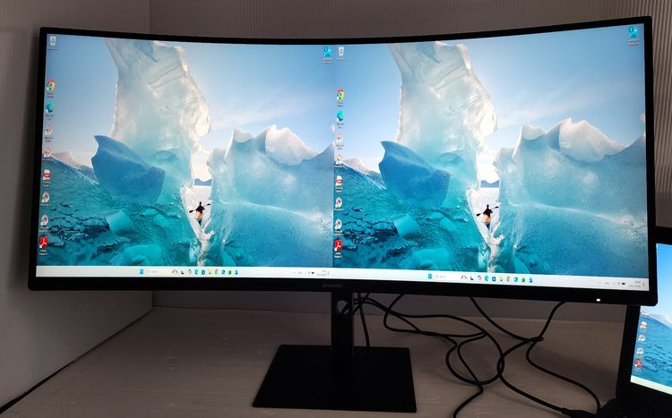 ขายจอมอนิเตอร์ Xiaomi Curved G34WQi  Gaming Monitor พร้อมกล่อง