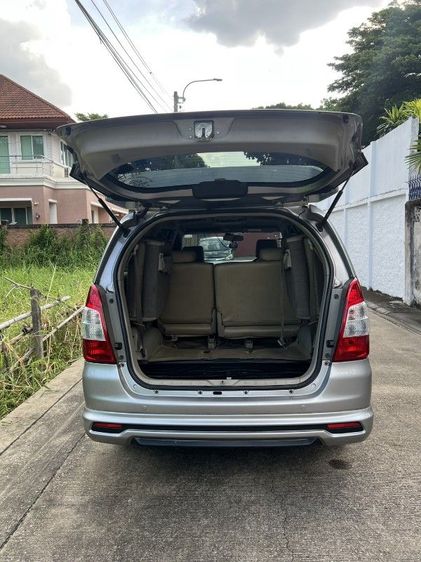 Toyota Innova 2015 2.0 V Sedan เบนซิน LPG เกียร์อัตโนมัติ เทา รูปที่ 4