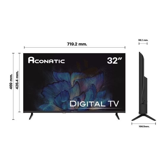 ❌❌SOLD OUT❌❌ Aconatic ทีวี 32 นิ้ว HD LED รูปที่ 3