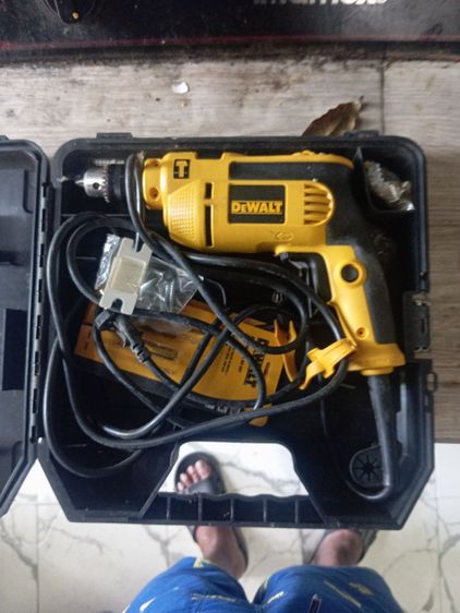สว่านไฟฟ้า DEWALT ของแท้100% 550W อุปกรณ์ครบกล่อง สภาพใหม่มาก