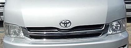 กระจังหน้า อะไหล่รถ รถตู้ มือสอง ของแท้ Toyota Hiace Commuter ตรงรุ่น โฉมปี 2005 - 2013 รูปที่ 6