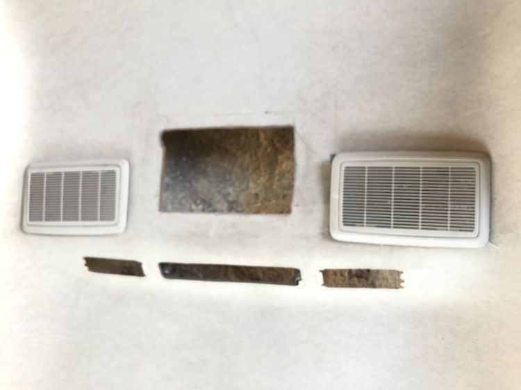 ช่องรีเทิร์นแอร์หลัง รถตู้หลังคาสูง อะไหล่ รถตู้ มือสอง ของแท้ Toyota Hiace Commuter ตรงรุ่น โฉมปี 2005 - 2013 รูปที่ 5