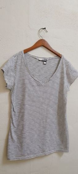 เสื้อผ้าลินิน ผ้าฝ้าย เสื้อ UNIQLO POLO รูปที่ 18