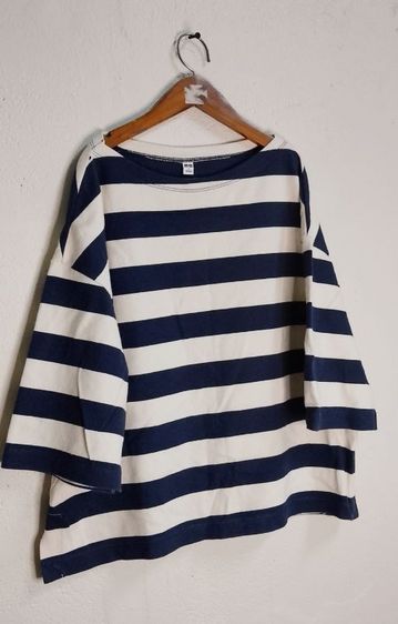 เสื้อผ้าลินิน ผ้าฝ้าย เสื้อ UNIQLO POLO รูปที่ 6