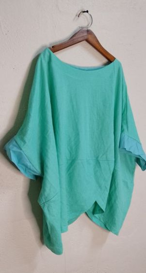 เสื้อผ้าลินิน ผ้าฝ้าย เสื้อ UNIQLO POLO รูปที่ 16