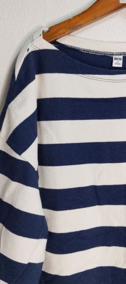 เสื้อผ้าลินิน ผ้าฝ้าย เสื้อ UNIQLO POLO รูปที่ 7