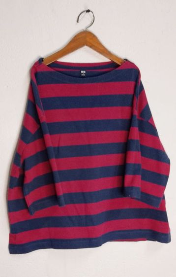 เสื้อผ้าลินิน ผ้าฝ้าย เสื้อ UNIQLO POLO รูปที่ 8