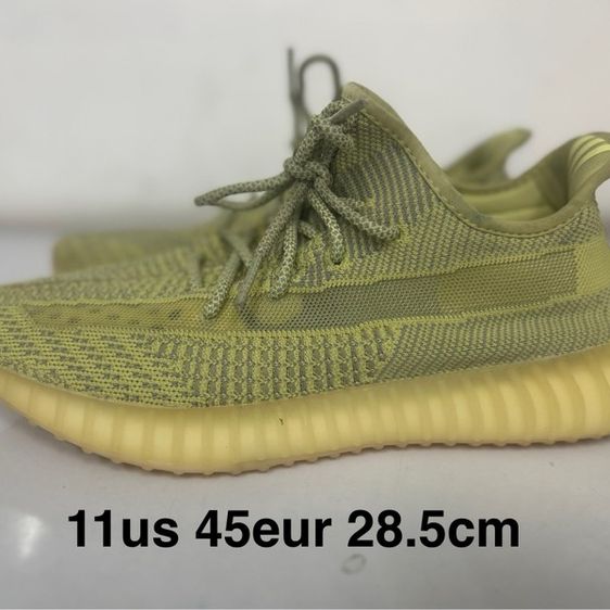 Adidas รองเท้าผ้าใบ ผ้า UK 10.5 | EU 45 1/3 | US 11 เขียว รองเท้า yeezy