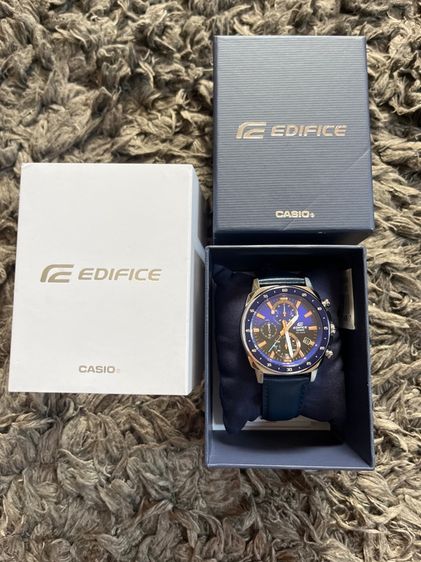 🔥 Casio EDIFICE EFV-600L-2A Blue รูปที่ 8