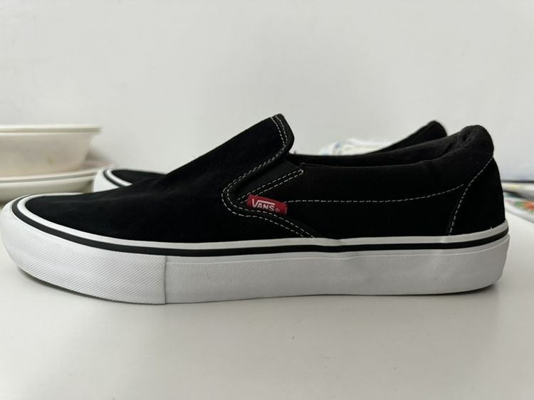 Vans Slip-On Pro (Skate) Black/White ไซส์ใหญ่พิเศษ 13US/47EUR