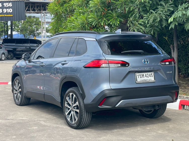 Toyota Corolla Cross 2021 1.8 Hybrid Premium Safety Utility-car ไฮบริด เกียร์อัตโนมัติ เทา รูปที่ 3