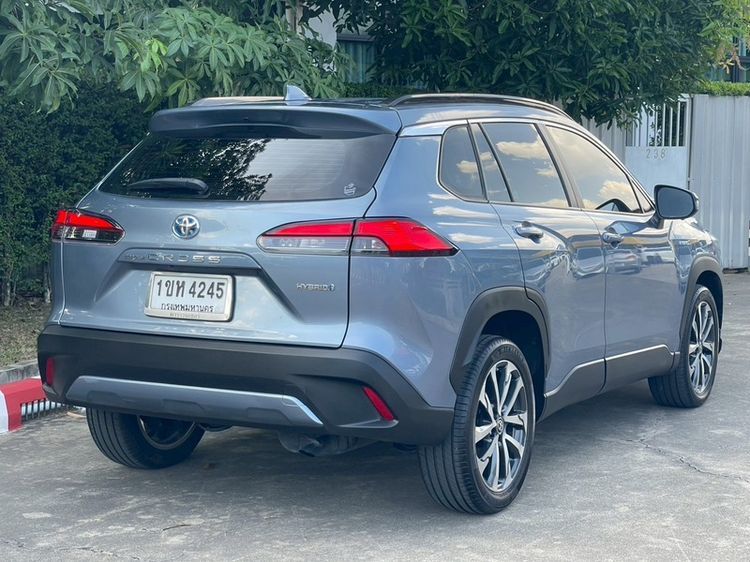 Toyota Corolla Cross 2021 1.8 Hybrid Premium Safety Utility-car ไฮบริด เกียร์อัตโนมัติ เทา รูปที่ 4