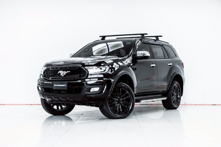 รถ Ford Everest 2.0 Bi-Turbo Titanium+ 4WD สี ดำ