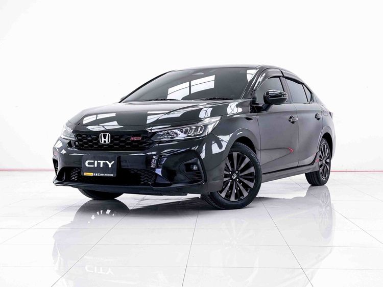 Honda City 2024 1.0 RS Sedan เบนซิน ไม่ติดแก๊ส เกียร์อัตโนมัติ ดำ
