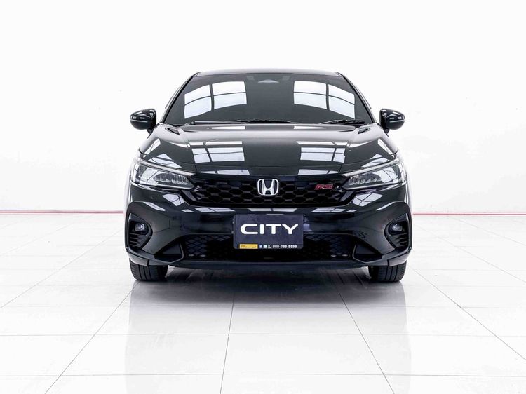 Honda City 2024 1.0 RS Sedan เบนซิน ไม่ติดแก๊ส เกียร์อัตโนมัติ ดำ รูปที่ 3