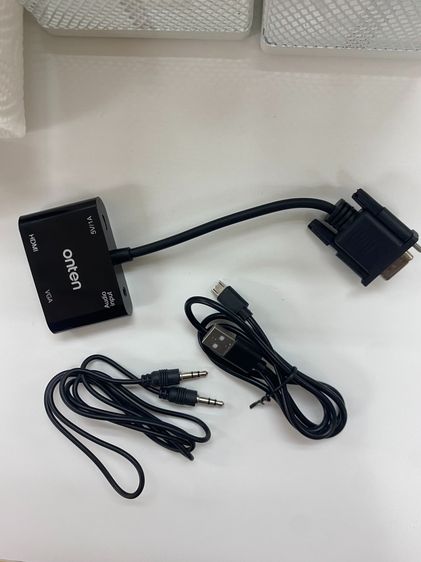 ONTEN อะแดปเตอร์แปลงสัญญาณ VGA to HDMI รุ่น OTN-5138HV สีดำ รูปที่ 3