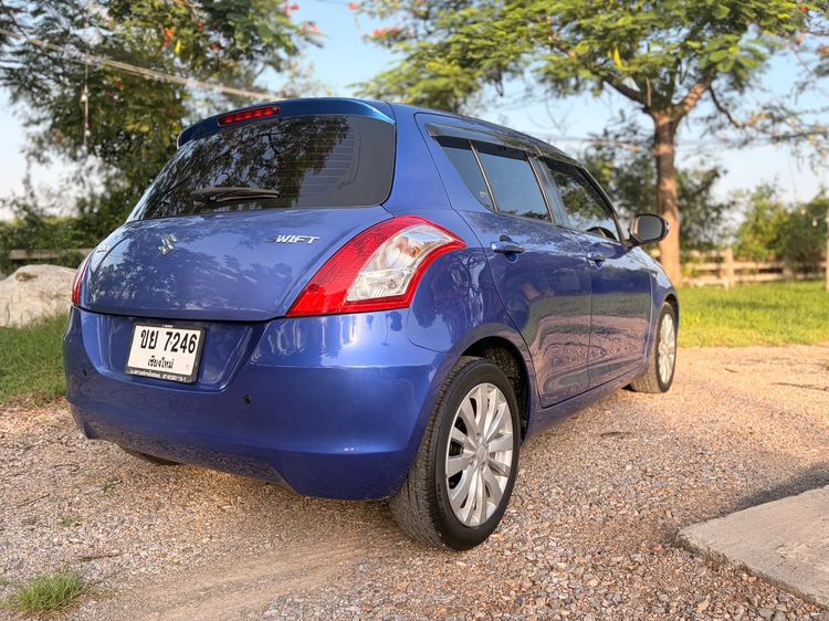 Suzuki Swift 2013 1.25 GLX Sedan เบนซิน ไม่ติดแก๊ส เกียร์อัตโนมัติ น้ำเงิน