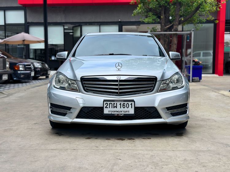 Mercedes-Benz C-Class 2013 C200 CGI Sedan เบนซิน ไม่ติดแก๊ส เกียร์อัตโนมัติ เทา รูปที่ 2