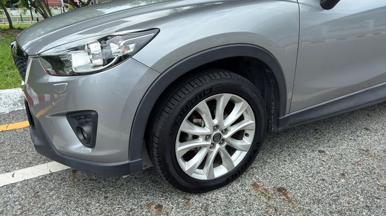 Mazda CX-5 2014 2.2 XDL 4WD Utility-car ดีเซล ไม่ติดแก๊ส เกียร์อัตโนมัติ เทา รูปที่ 4