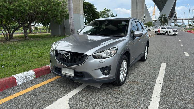 Mazda CX-5 2014 2.2 XDL 4WD Utility-car ดีเซล ไม่ติดแก๊ส เกียร์อัตโนมัติ เทา รูปที่ 2