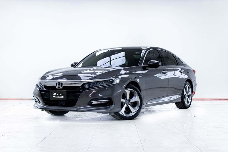 Honda Accord 2020 2.0 Hybrid Tech Sedan ไฮบริด ไม่ติดแก๊ส เกียร์อัตโนมัติ เทา