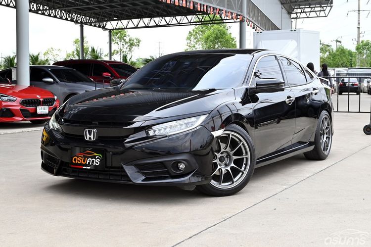 รถ Honda Civic 1.5 Turbo RS สี ดำ