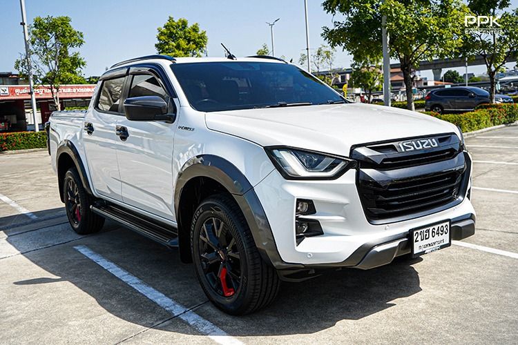 Isuzu D-MAX 2022 3.0 Vcross M 4WD Pickup ดีเซล ไม่ติดแก๊ส เกียร์อัตโนมัติ ขาว รูปที่ 3