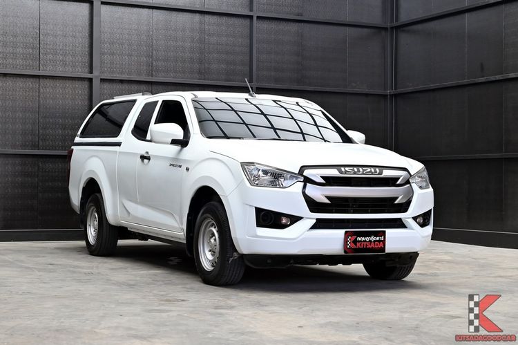 Isuzu D-MAX 2021 1.9 S Pickup ดีเซล ไม่ติดแก๊ส เกียร์อัตโนมัติ ขาว