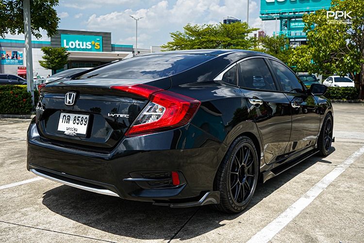Honda Civic 2021 1.8 EL i-VTEC Sedan เบนซิน ไม่ติดแก๊ส เกียร์อัตโนมัติ ดำ รูปที่ 4