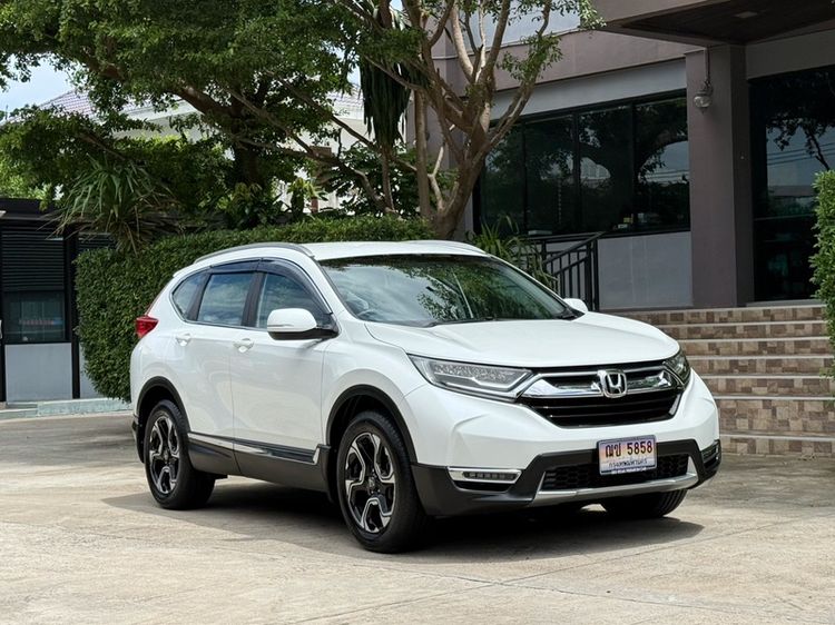 Honda CR-V 2019 1.6 DT EL 4WD Utility-car ดีเซล ไม่ติดแก๊ส เกียร์อัตโนมัติ ขาว