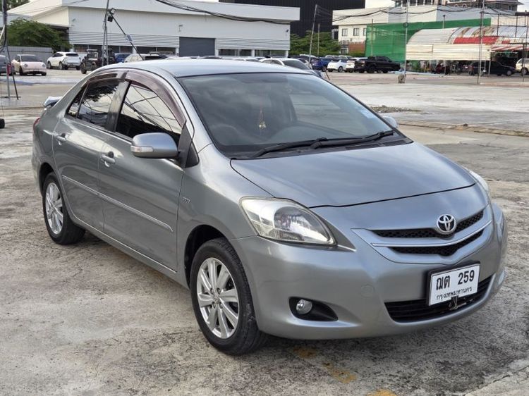 Toyota Vios 2007 1.5 E Sedan เบนซิน ไม่ติดแก๊ส เกียร์อัตโนมัติ เทา รูปที่ 2