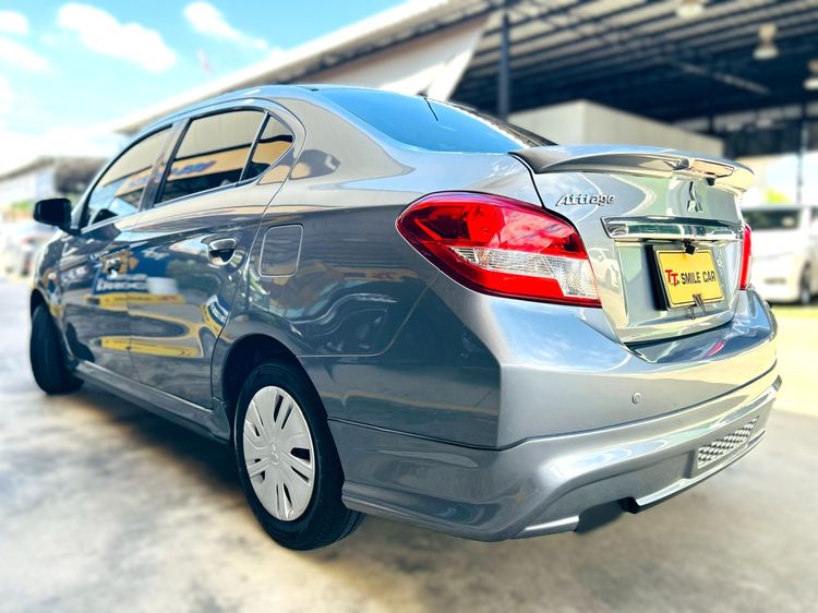 Mitsubishi Attrage 2019 1.2 GLX Sedan เบนซิน ไม่ติดแก๊ส เกียร์อัตโนมัติ เทา รูปที่ 4