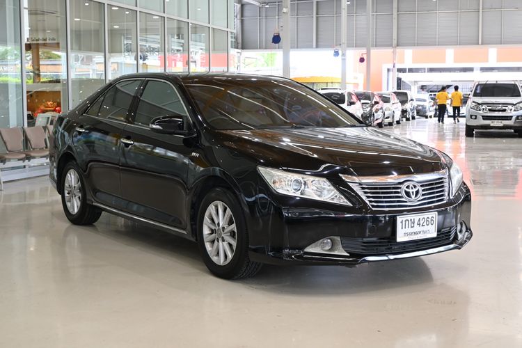 Toyota Camry 2013 2.0 G Sedan เบนซิน ไม่ติดแก๊ส เกียร์อัตโนมัติ ดำ รูปที่ 3