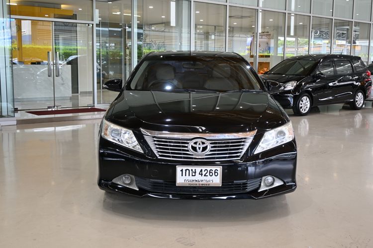 Toyota Camry 2013 2.0 G Sedan เบนซิน ไม่ติดแก๊ส เกียร์อัตโนมัติ ดำ รูปที่ 2