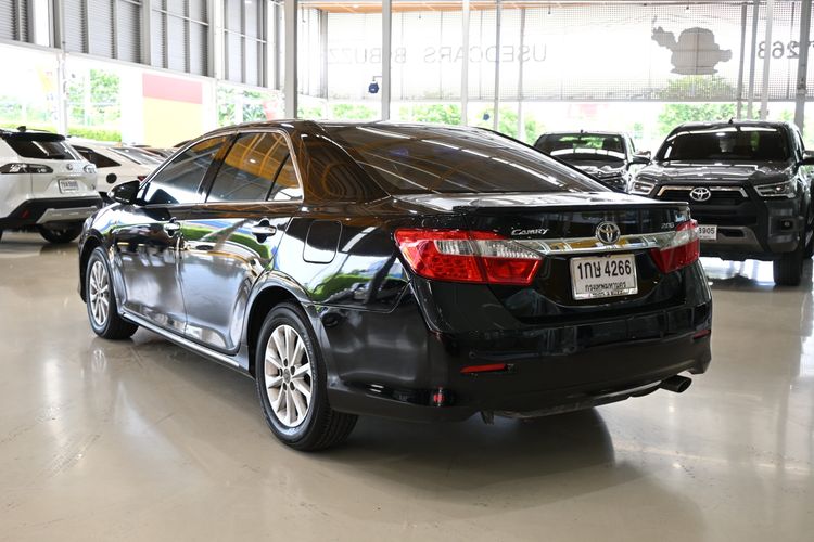 Toyota Camry 2013 2.0 G Sedan เบนซิน ไม่ติดแก๊ส เกียร์อัตโนมัติ ดำ รูปที่ 4