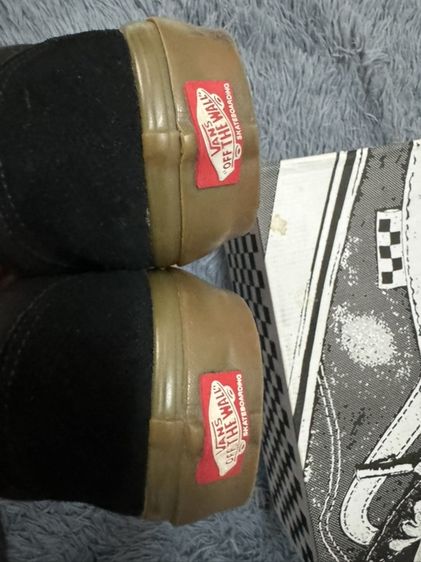 Vans Skate Old Skool Black/Gum พื้น PopCush สภาพกริบ มีกล่องครบ รูปที่ 4