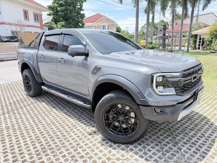 รถ Ford Ranger Raptor 3.0 4WD สี เทา
