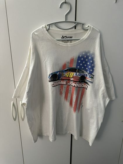 เสื้อแข่งรถ NASCAR ลาย Jimmie Johnson เบอร์ 48 แบรนด์ Chase แท้ ไซส์ใหญ่พิเศษ 3XL