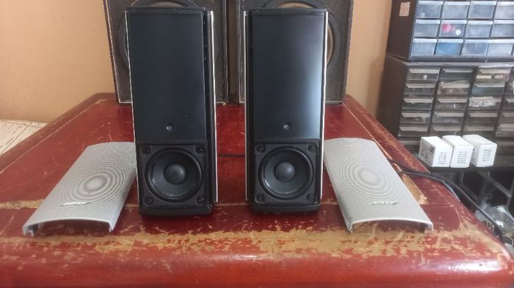 ขสยลำโพงสวยเสียงดีจิ๋วแต่แจ๋วเสียงดังเกินตัวต่อกับแอมป์ได้ทุกตัว BOSE COMPANION 20 รูปที่ 3
