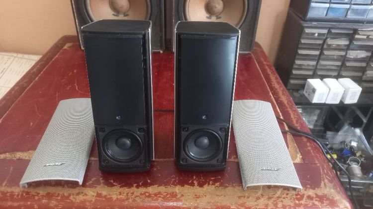 ขสยลำโพงสวยเสียงดีจิ๋วแต่แจ๋วเสียงดังเกินตัวต่อกับแอมป์ได้ทุกตัว BOSE COMPANION 20 รูปที่ 2