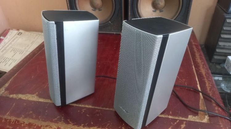 ขสยลำโพงสวยเสียงดีจิ๋วแต่แจ๋วเสียงดังเกินตัวต่อกับแอมป์ได้ทุกตัว BOSE COMPANION 20 รูปที่ 9