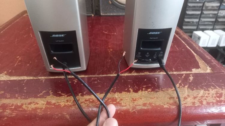 ขสยลำโพงสวยเสียงดีจิ๋วแต่แจ๋วเสียงดังเกินตัวต่อกับแอมป์ได้ทุกตัว BOSE COMPANION 20 รูปที่ 15