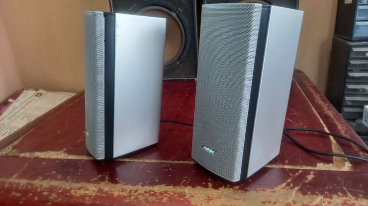 ขสยลำโพงสวยเสียงดีจิ๋วแต่แจ๋วเสียงดังเกินตัวต่อกับแอมป์ได้ทุกตัว BOSE COMPANION 20 รูปที่ 10