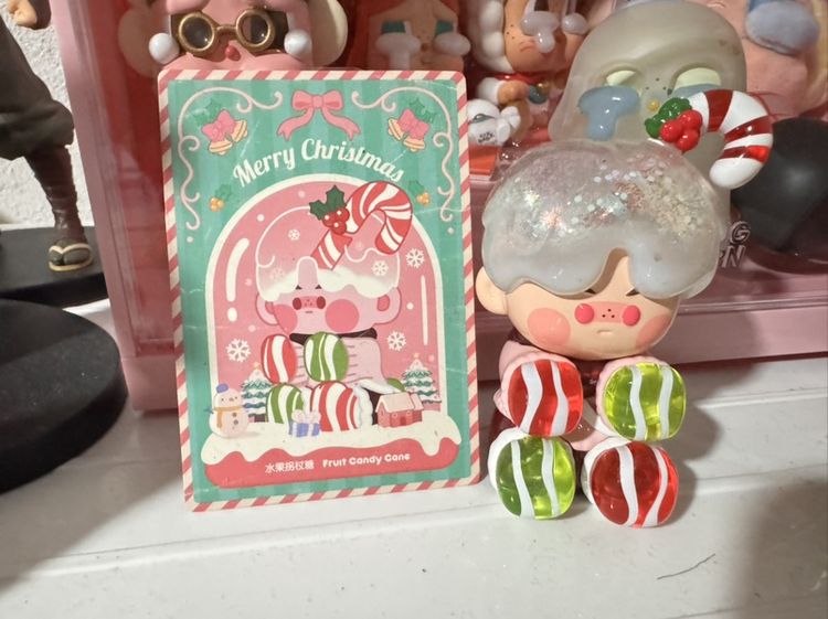 POP MART Pino Jelly Make a Wish Series ลาย Fruit Candy Cane มีการ์ดสวยๆ