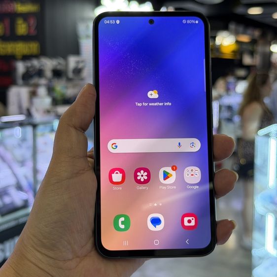 Galaxy A54 128 GB Samsung A54 5G สีดำ เครื่องศูนย์ สภาพสวยมากๆ จอ6.4นิ้ว แรม8รอม128 กล้อง50ล้าน(3ตัว)🔥🔥