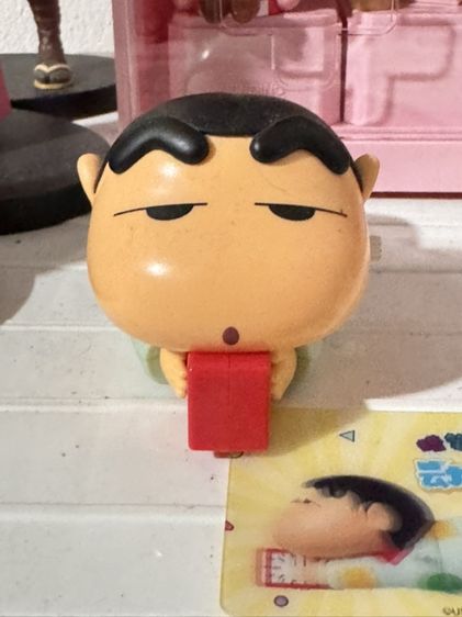 โมเดลชินจังจอมแก่น (Crayon Shin-chan) ท่าพ่นไฟแก้เซ็ง มีการ์ดครบ รูปที่ 2